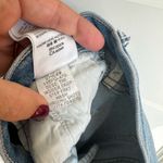 Mother The Insider Crop Step Fray Hem Jeans Thrilling Shots Size 24 Blue Photo 7