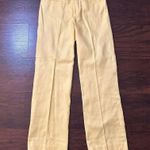 Lilly Pulitzer  yellow straight leg dress pants size 6 Photo 1