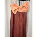 Hutch Olani Bow Flounce Hem Maxi Dress Size Large NWT Anthropologie Flirty Photo 3