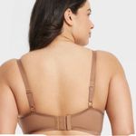 Unlined Demi Bra Tan Size 34 E / DD Photo 1