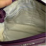 Coach y2k Purple Signature Canvas Wristlet Mini Purse Photo 8