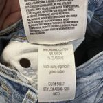 AGOLDE Sz 24 Nico High Rise Slim Jeans Button Fly Raw Hem Photo 5