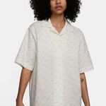Nike Women's Sportswear Everyday Modern Oversize Button Shirt Size L SKU#S2445 Photo 0