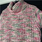 First Love by Lovelyn Women's Multicolor Knit Turtleneck Sleeveless Vest Sweater Pink Size undefined Photo 4