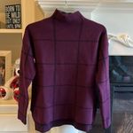 Max Studio Comfy Classy Pullover Business Casual Sweater Plaid Photo 9