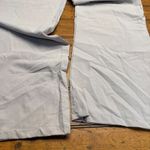 Womens Linen Blend Wide Leg Pants Light Beige Elastic Waist Drawstring Casual XL Gray Photo 2