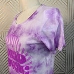 Chaser  David Bowie Purple Tie Dye Band Tee‎ Shirt Photo 4