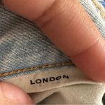 SLVRLAKE London Distressed High Rise Straight Leg Light Wash Jeans 25 Blue Photo 7