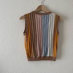 House of Harlow Rainbow Sweater Vest Blue Size XS Photo 4
