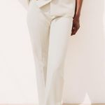 ZARA Cream Beige Wide Leg High Waisted Soft Pants Photo 1