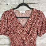 Kaileigh  Floral Surplice Neckline Dress Size XS Photo 2