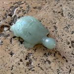Artisan Jade Green Carved Genuine Stone Pendant Charm Figurine Photo 1