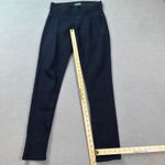 Old Navy  Rockstar Pants Womens 10 29x32 Long Mid Rise Navy Blue Skinny Stretch Photo 3