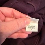 Eileen Fisher  Deep Purple Blazer wool blend size s small cardigan jacket Photo 5