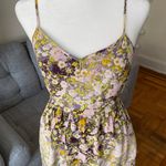 Madewell  Sungarden 100% Silk Floral Mini Dress Size 2 Photo 2