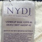 NYDJ Alina Skinny Ankle Pull-On Jeans With Side Slits Dark Blue Size 8 Lift Tuck Photo 6