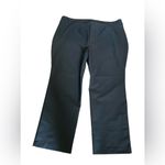 Lane Bryant  nylon‎ spandex, stretchy Straight  Black Pant Plus Size 24 LIKE NEW! Photo 2