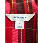Old Navy NWT Soft-Brushed Overcoat Red Tartan size XL Photo 9