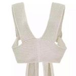 Knit Bandage Top NWOT White Photo 1