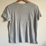 H&M Light Grey NASA Logo Space Shuttle Reverse Sequin Short Sleeve Graphic Tee Photo 7