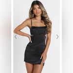 Showpo.‎ Talking Pretty Mini Dress Dize 4 in Black Black Photo 1