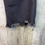 We The Free  Free People Size 30 Button Fly Distressed Knee Holes Raw Hem Capri’s Photo 5