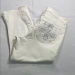Nine West White Denim Capris Classic Style Photo 1