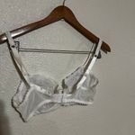 Etam white lace floral embriordery Balconette Bra in bride wedding bridal 34D Size undefined Photo 3