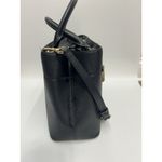 Michael Kors Hailee Large Leather Satchel Shoulder Black Bag Classic Designer Photo 5