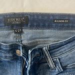 Judy Blue  Boyfriend Fit Medium Blue Ripped Jeans Photo 1
