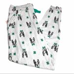 Jaclyn Smith Jaclyn Intimates Shamrock and Bulldog Pajama Pants Gray Size Small Photo 1