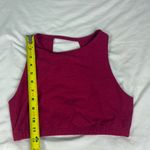 Beyond Yoga  Raspberry Racerback Sports Bra Photo 3
