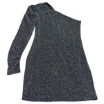 Steve Madden NEW  Mirabelle Asymmetrical Lurex Sparkle Mini Dress New Years M Photo 3