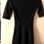 Decree Elegant Black Textured Women's Dress Photo 3