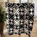 Talbots Lined Skirt 10 Petite Zip Abstract Business Casual Photo 2