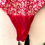 ZARA NWT  Corset Pink Floral Bodysuit M Photo 6
