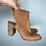 Dolce Vita | Stacked Heel Bootie Tan Heeled Boots‎ Size 8 Photo 0