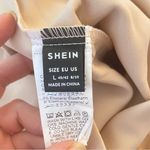 SheIn beige short sleeve short romper Photo 6