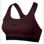 Nike Dri Fit Training Racerback Sports Bra in Dark Brown Size M Photo 3
