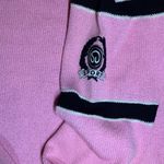 St. John RARE Sport size small pink and black sweater emblem on left arm Photo 2