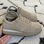 Xhilaration  Annabel Suede Platform Y2K 90s Suede Sneakers Shoes Beige Tan Size 9 Photo 2