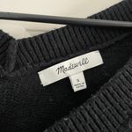 Madewell Black V Neck Sweater size S Photo 1