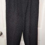 St. John  Basic Santana Pleated Stretch Knit Pants W2 Black Photo 0
