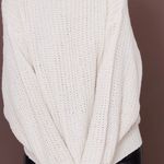 Pretty Little Thing NWT Cream Chunky Turtle Neck Oversized Sweater Photo 0