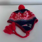New England Patriots Football Winter Hat Blue Photo 0