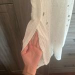 Guess White Distressed Women's Top Photo 3