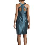 Theia Blue Dress Blue Size 6 Photo 1