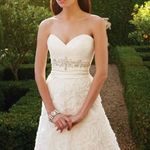 NWOT Casablanca Bridals Ivory Gown Photo 2