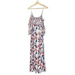 Tanya Taylor  Lorena Ruffle Floral Silk Maxi Dress 6 Photo 4