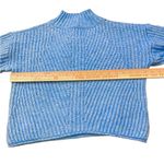 SO  Light Blue Cowl Neck Sweater Photo 3